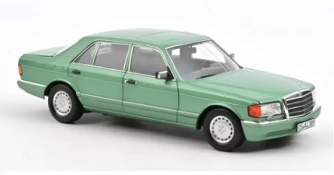 183469 Mercedes-Benz 560 SEL 1991 Light Green metallic 1:18